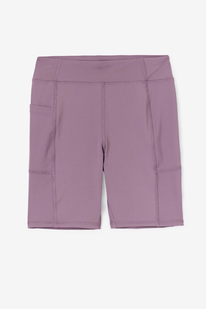 Fila Shorts Womens Purple - Tiana Bike - Philippines 8170932-EG